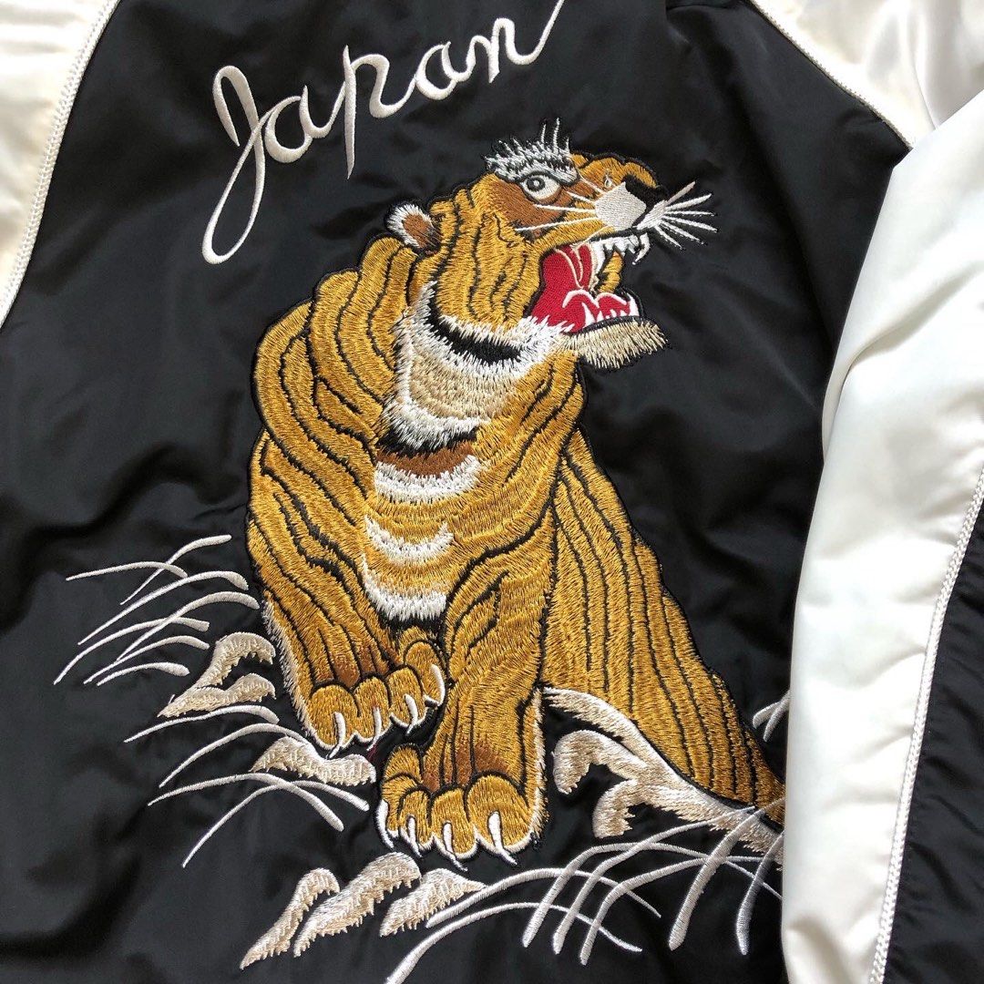 Sukajan Tiger Men s Fashion Coats Jackets and Outerwear on