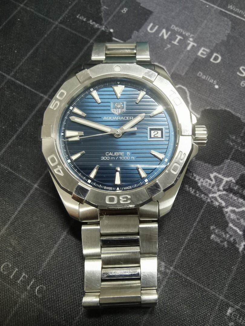 TAG Heuer Aquaracer 300M WAY2112.0910 Luxury Watches on Carousell