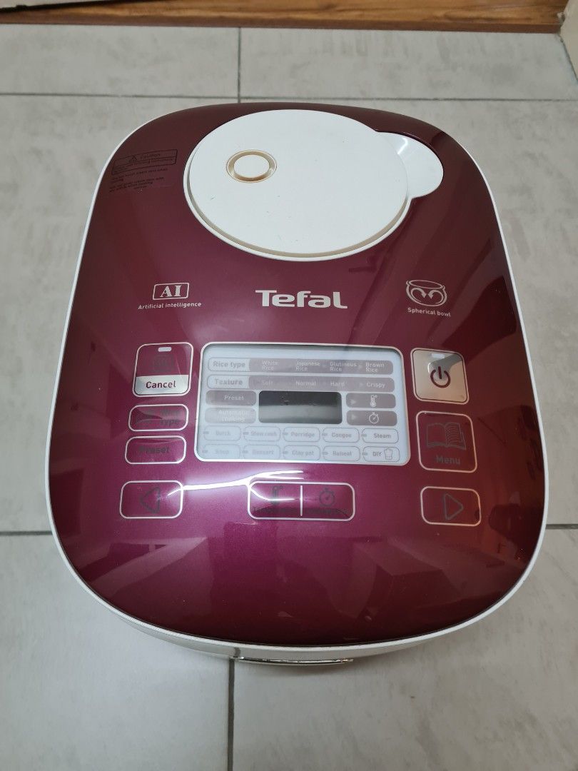 Tefal Rice Cooker / Spherical Intelligent Cooker (Model R241), TV