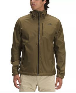 全新男款The North Face Alta Vista Jacket防水透氣外套 - M號 橄欖綠