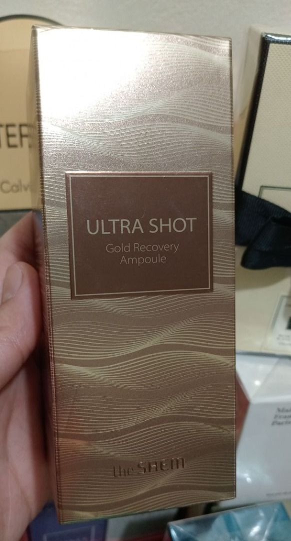 The Saem Ultra Shot Gold Recovery Ampoule 50ml Whitening & Anti