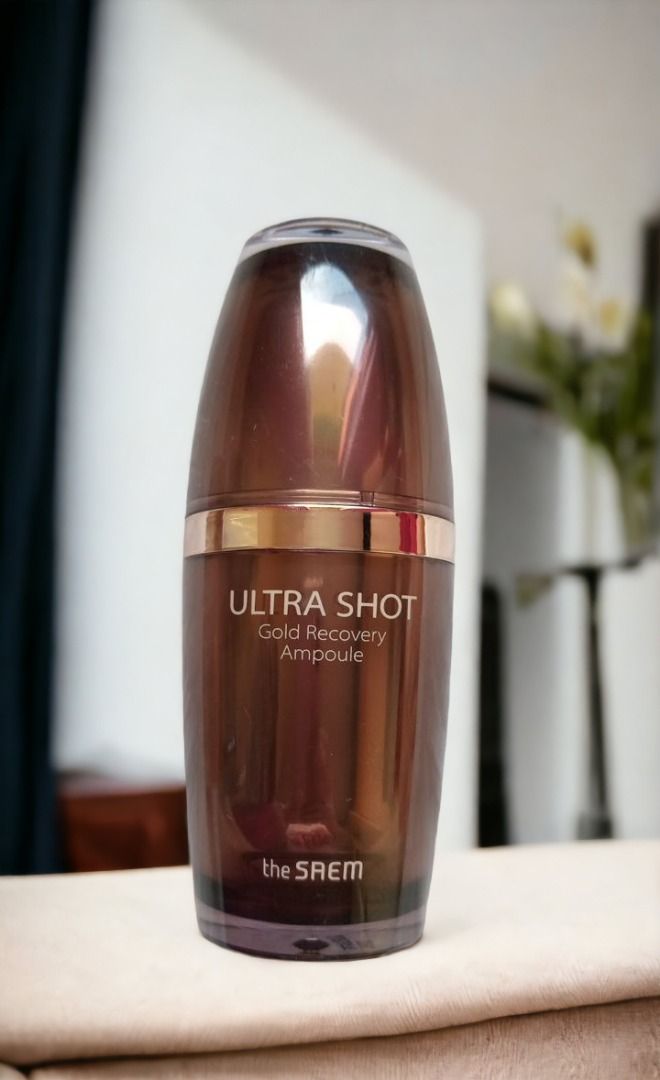 The Saem Ultra Shot Gold Recovery Ampoule 50ml Whitening & Anti