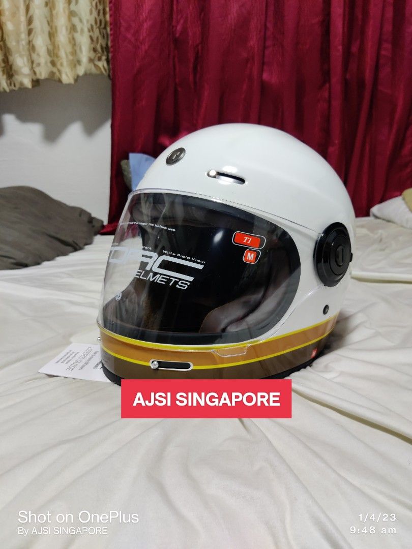 TORC T1 RETRO FIBERGLASS FULL FACE HELMET Motorcycles