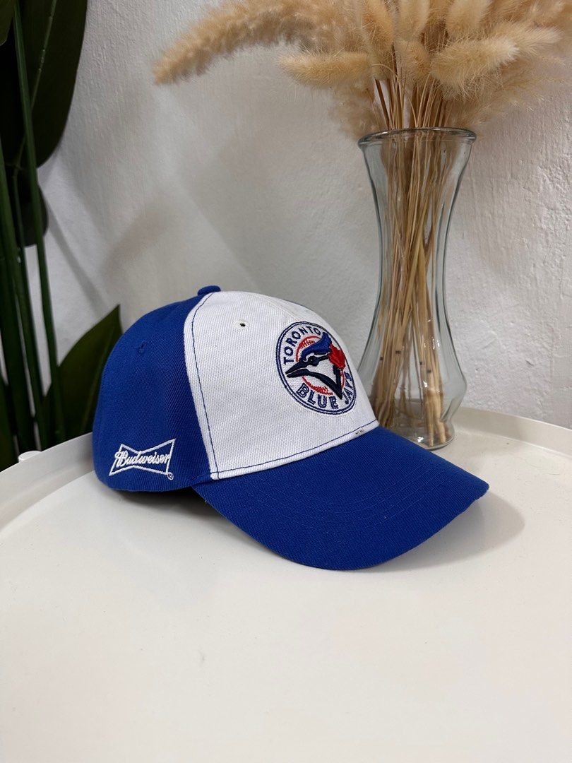 Toronto Blue Jays MLB Team Budweiser Cap, Men's Fashion, Watches u0026  Accessories, Cap u0026 Hats on Carousell
