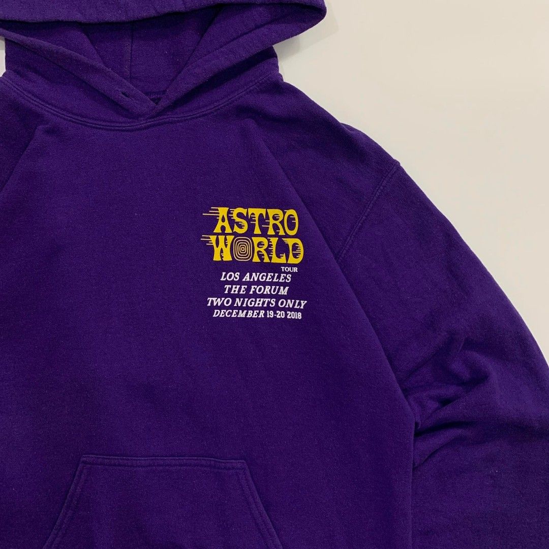 ASTROWORLD LA EXCLUSIVE HOODIE – PURPLE – Astroworld Merch