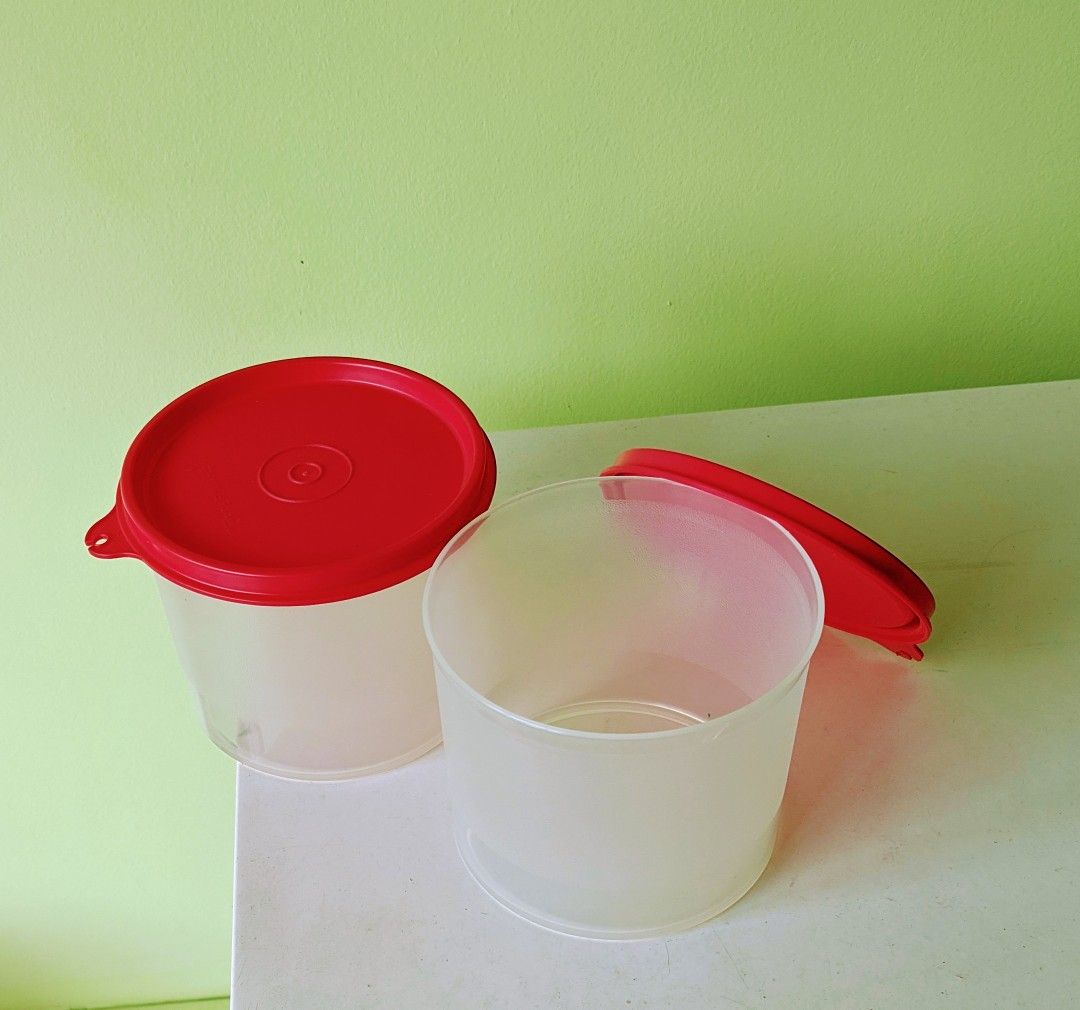 Tupperware Compact Canisters, Furniture & Home Living, Kitchenware