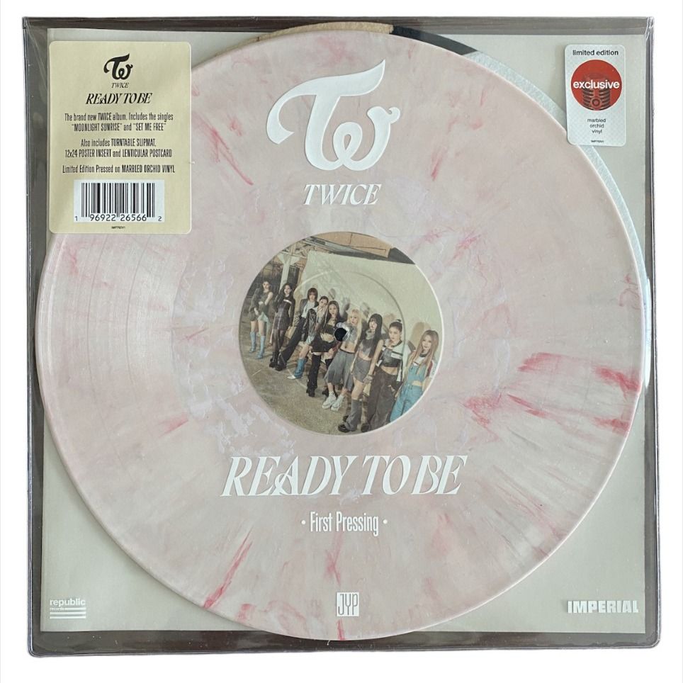 超目玉 TWICE READY TO BE 12インチLP アメリカ TARGET限定 tbg.qa