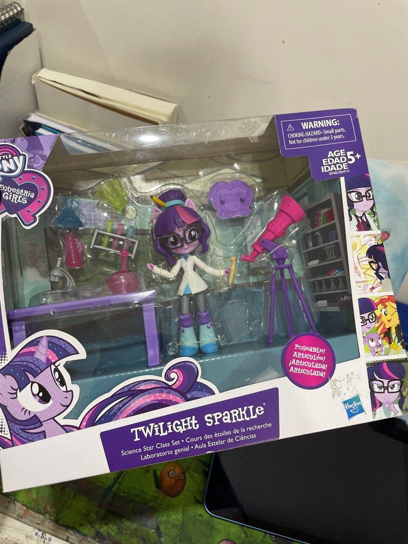 Twilight sparkle science shop star class set