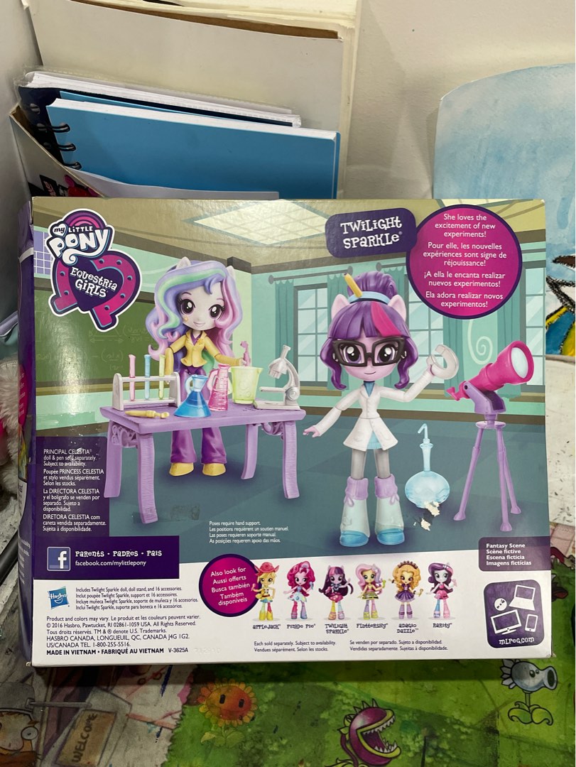 Twilight sparkle science shop star class set