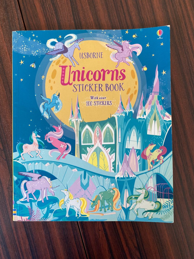 Unicorn sticker book, Hobbies & Toys, Books & Magazines, Children's