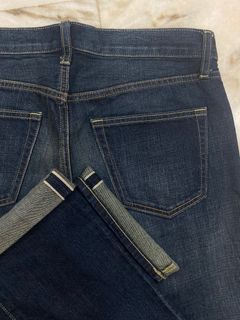 Uniqlo Selvedge Regular Straight Saiz 32 (RJB-08)