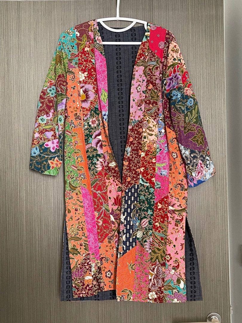Utopia Batik Coat, Women's Fashion, Coats, Jackets and Outerwear on ...