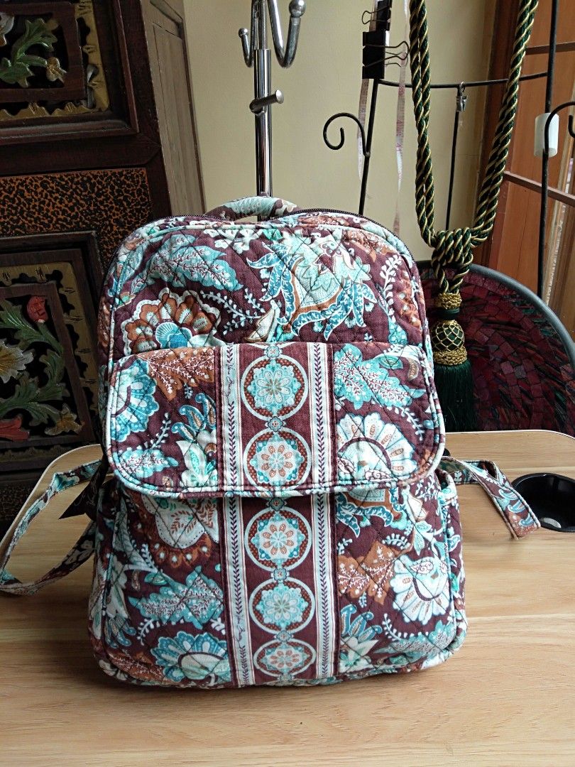 Vera Bradley Backpack, Fesyen Wanita, Tas Dompet di Carousell