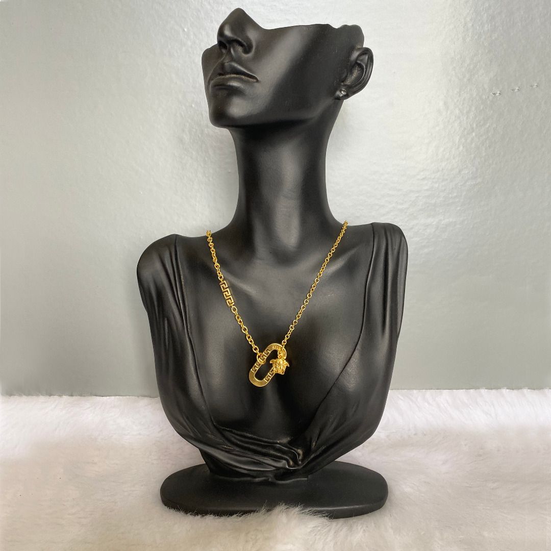 Vintage versace necklace hot sale