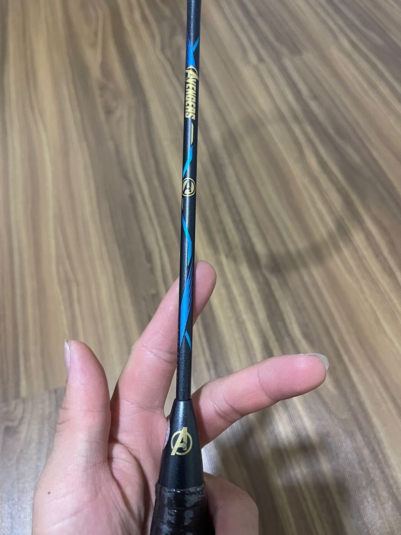 Victor Racket Avengers Victor tk-Avengers Thanos (limited edition), Sports Equipment, Sports ...