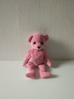 Vintage Classic Huggable Pink Colour Teddy Bear or Soft Toy.