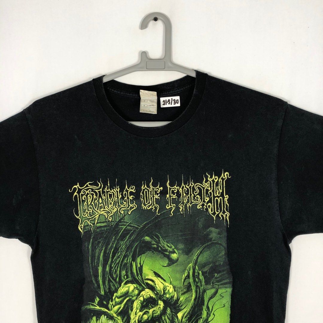 VINTAGE CRADLE OF FILTH, Men's Fashion, Tops & Sets, Tshirts & Polo ...