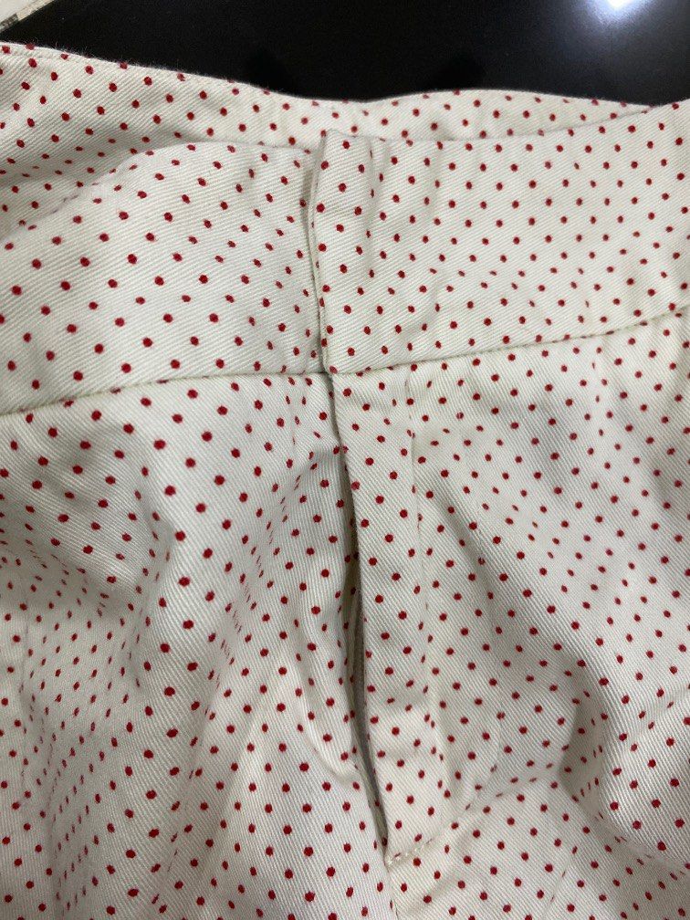Red and white hotsell polka dot shorts