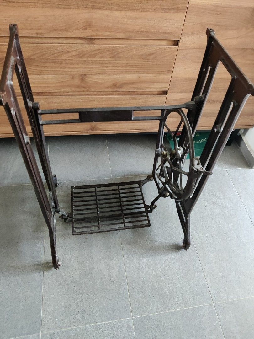 Vintage sewing machine legs, Furniture & Home Living, Furniture, Other