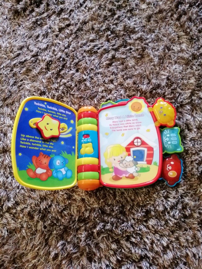 Vtech Musical Learning Book (Category: Infant Playtime) located in Dasmarinas. Submitted by MLstore (Listing ID 1224024535, Image 2). Description: .