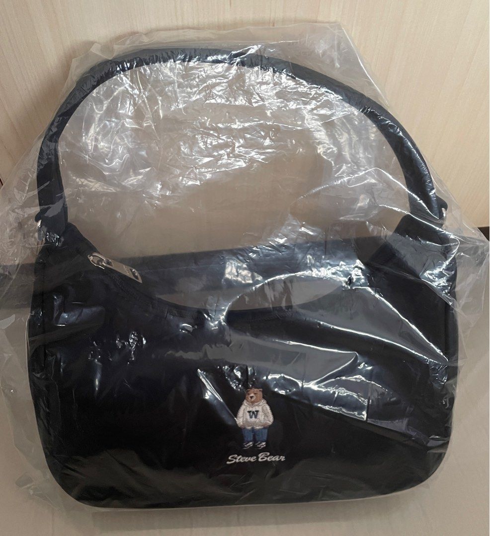 WHO.A.U Steve Bear Hobo Bag, Women's Fashion, Bags & Wallets