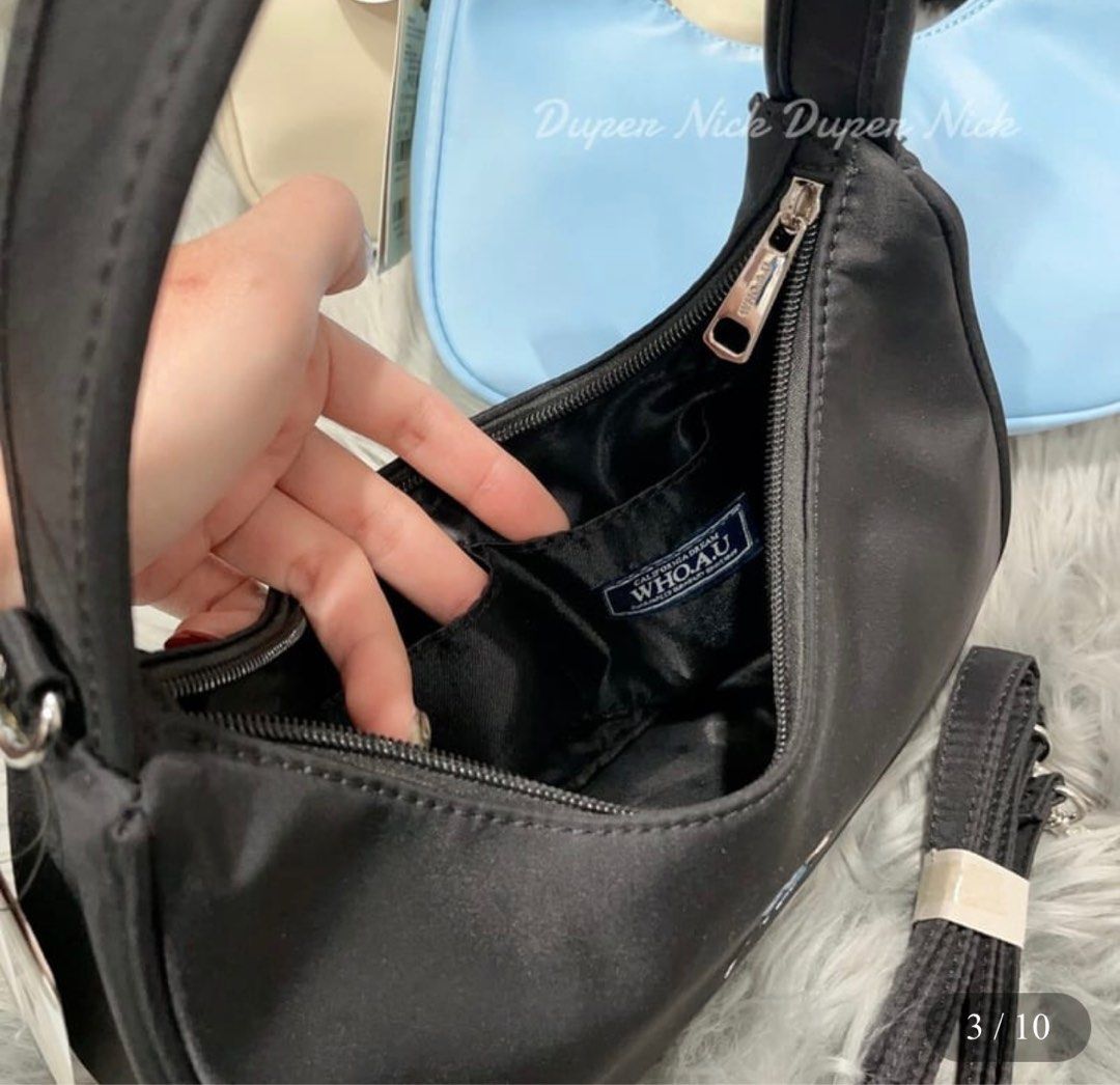 WHO.A.U Steve Bear Hobo Bag