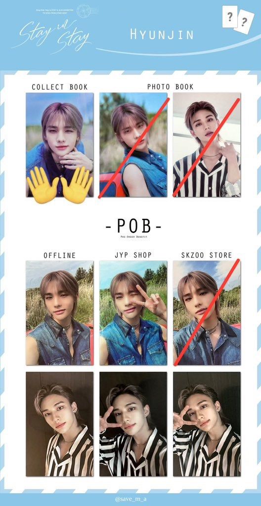 WTT StrayKids 'Stay in STAY' in Jeju Collect Book pc Han Hyunjin