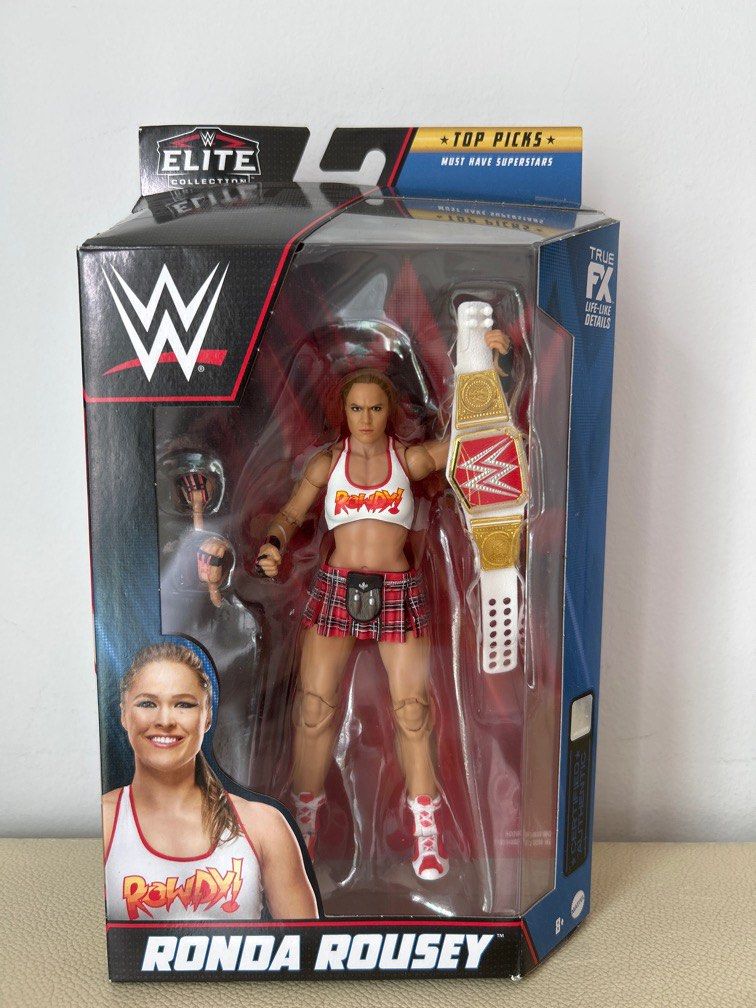 Elite Ronda Rousey WWE Elite Ronda Rousey WWF, Hobbies & Toys, Toys & Games on Carousell
