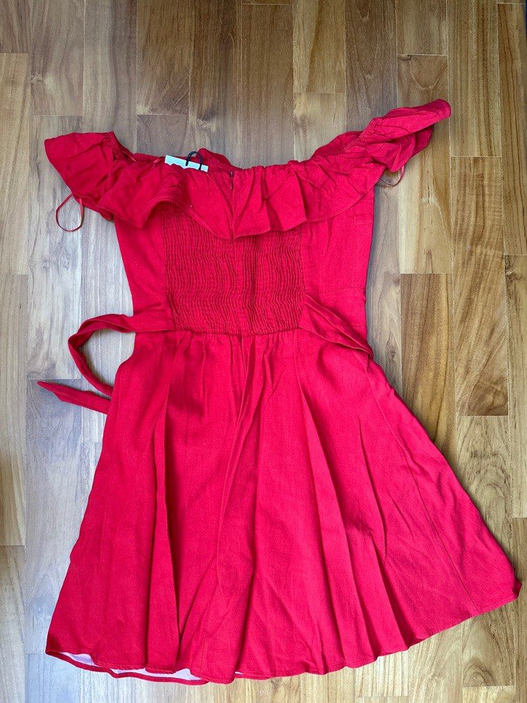 off the shoulder dress plus size Ever-Pretty Inclusive Plus Size Off the Shoulder Chiffon Bridesmaid Dress with Thigh Split