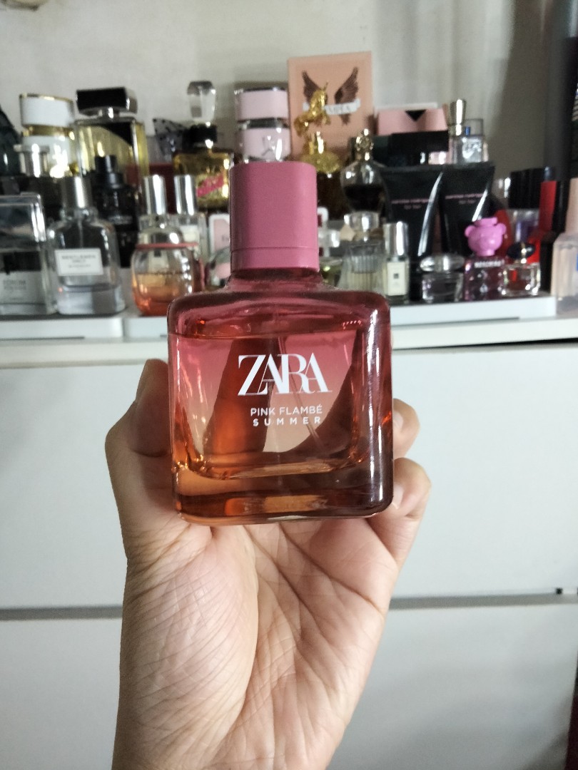 Zara Pink Flame Perfume, Beauty & Personal Care, Fragrance & Deodorants On  Carousell