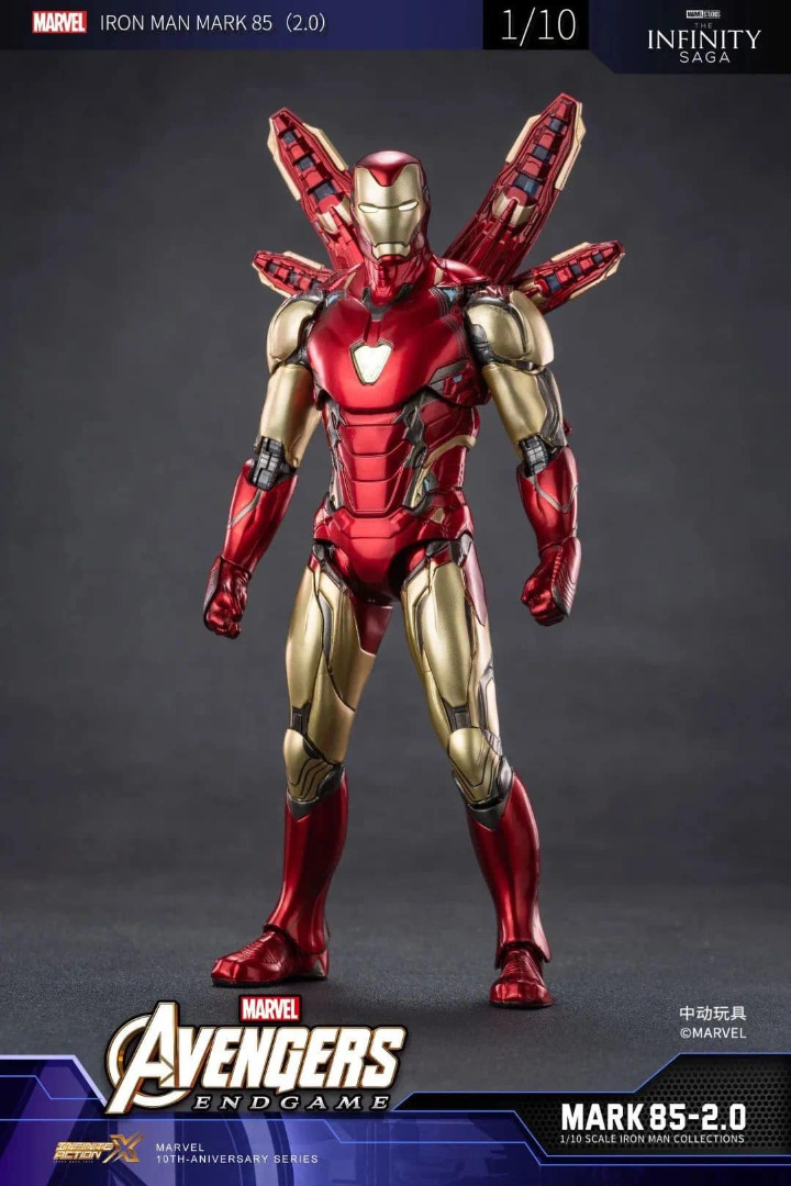ZD Toys Iron Man Mark 85 2.0 Action Figure PREORDER Hobbies