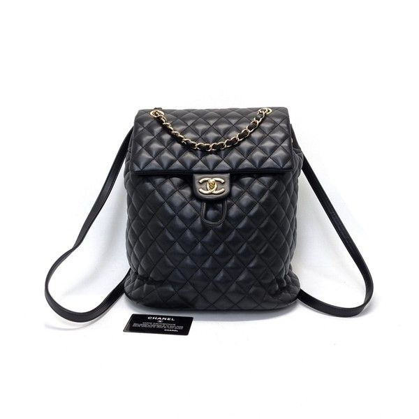 Authentic Chanel Mini Duma Backpack Black with Gold Hardware, Luxury, Bags  & Wallets on Carousell
