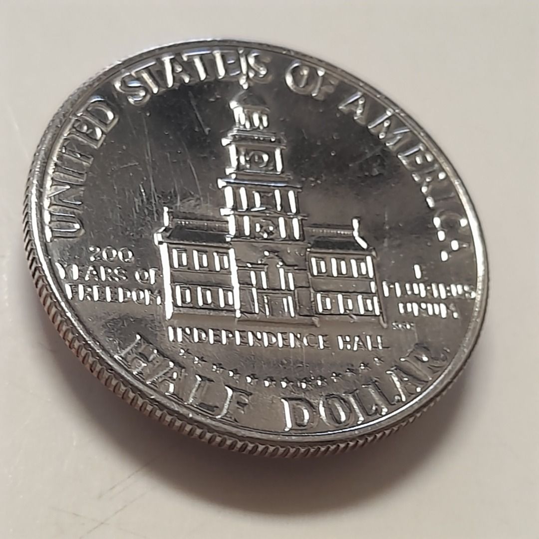 1976 Bicentennial-Half Dollar "Kennedy Half Dollar" - (JFK-02), Hobbies ...