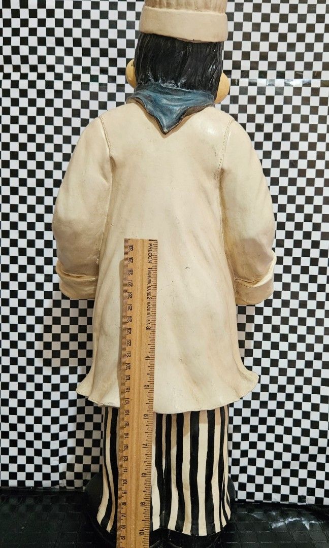 22" Tall Vintage Chef Statue on Carousell