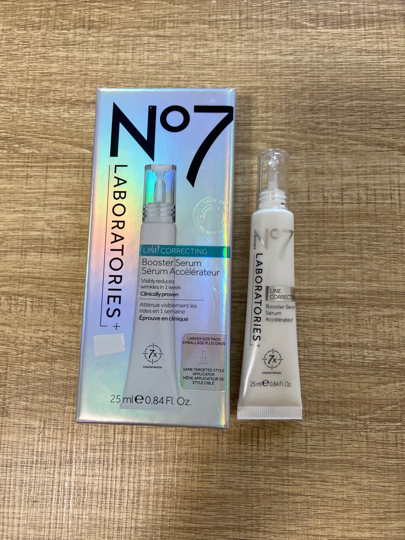 25ml F No7 LABORATORIES LINE CORRECTING Booster Serum, 美容＆化妝品, 健康及美容