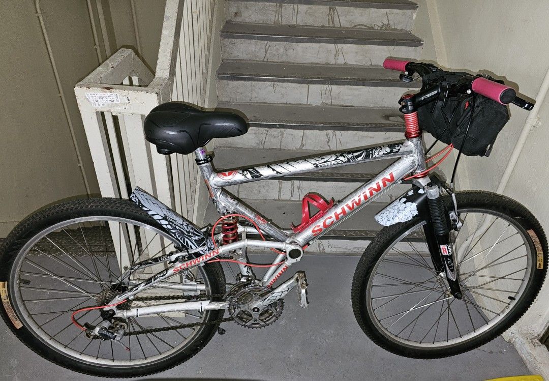 90s Schwinn S20 Full Suspension Mtb Sports Equipment Bicycles Parts Bicycles on Carousell