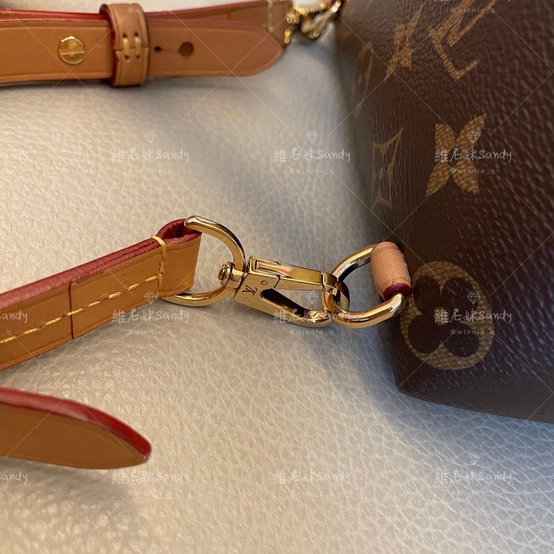 Louis Vuitton M45502 MONTSOURIS BB Brown Leather ref.443313 - Joli