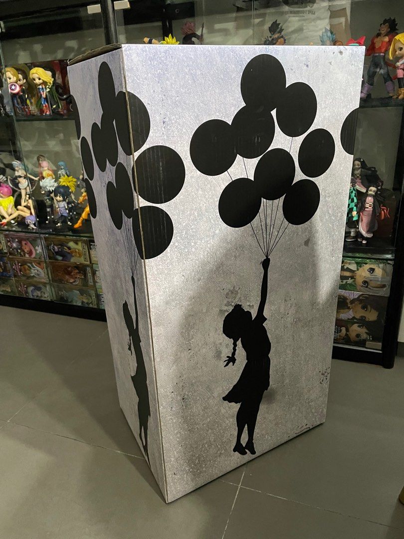 全新BE@RBRICK Flying Balloons Girl 1000%, 興趣及遊戲, 玩具& 遊戲類