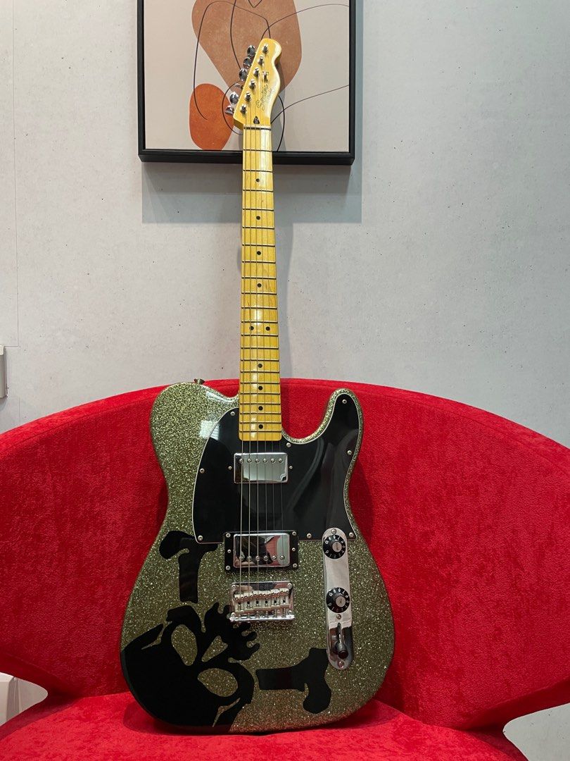 美品 Squier SCANDAL HARUNA TELECASTER Squier Scandal Haruna Telecaster | UNISOUND BANGKOK กีตาร์ไฟฟ้า