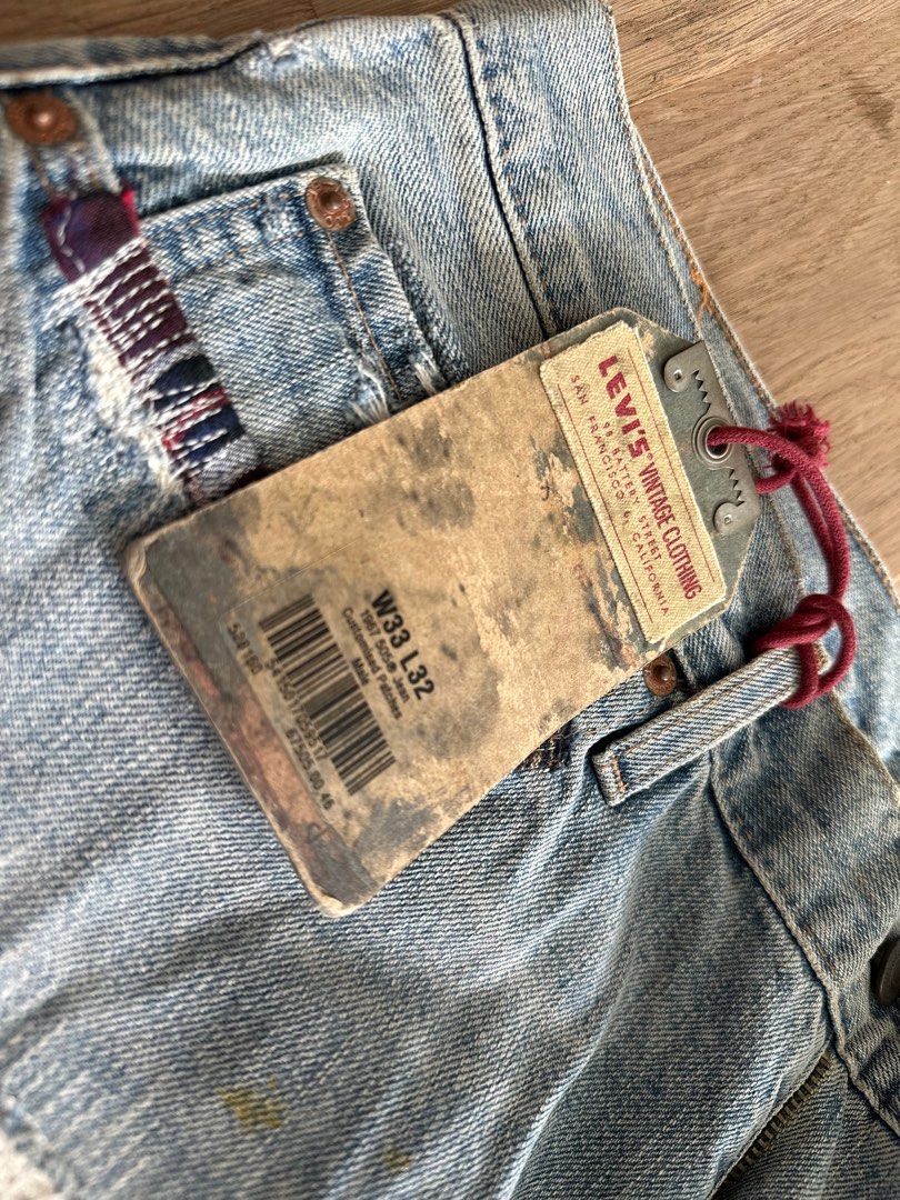 全新Levis Vintage clothing LVC 505 0217 購自, 男裝, 褲＆半截裙