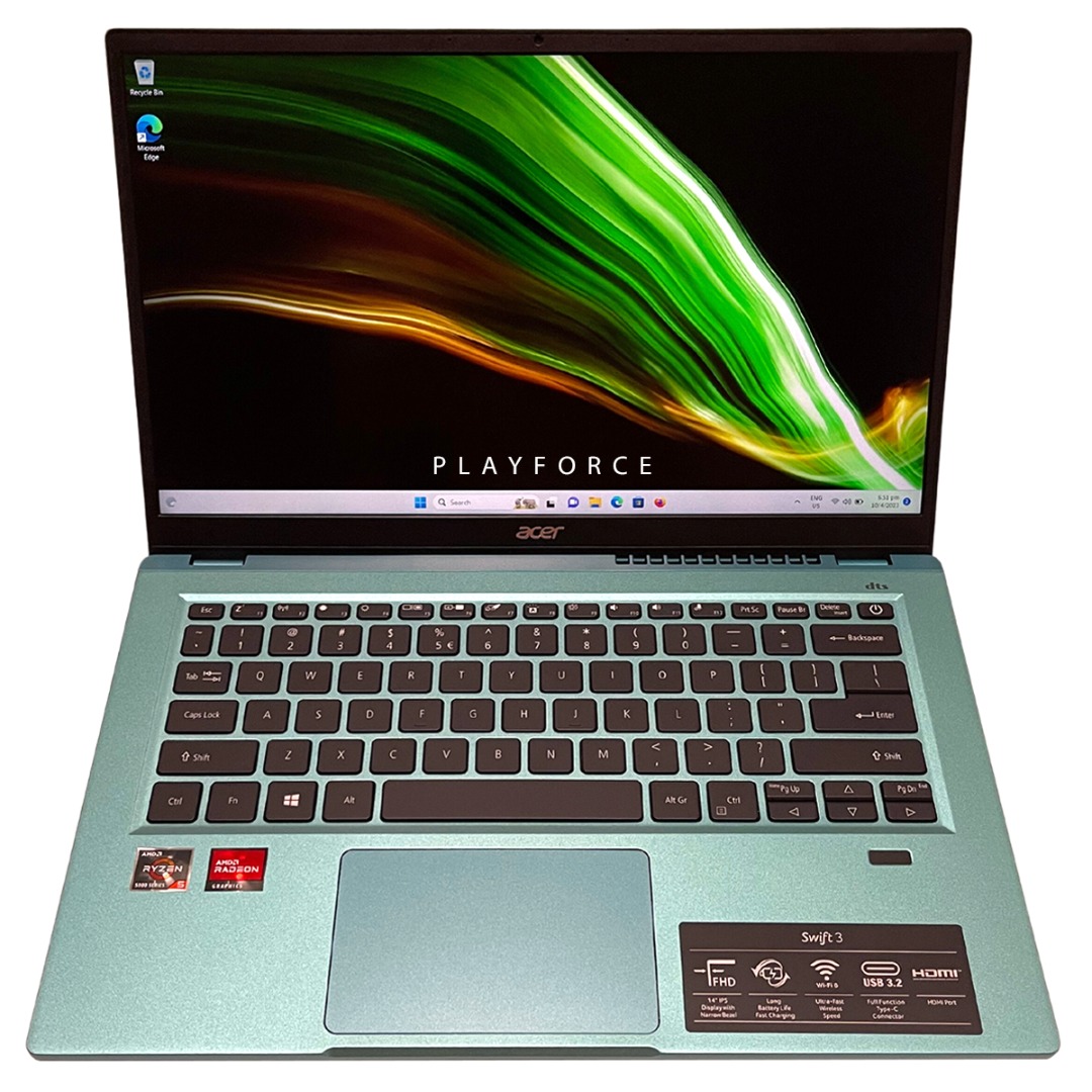 Acer Swift 3 14" Ryzen 5 5500U 16GB LPDDR4X 512GB SSD FHD Ultra light 1 ...