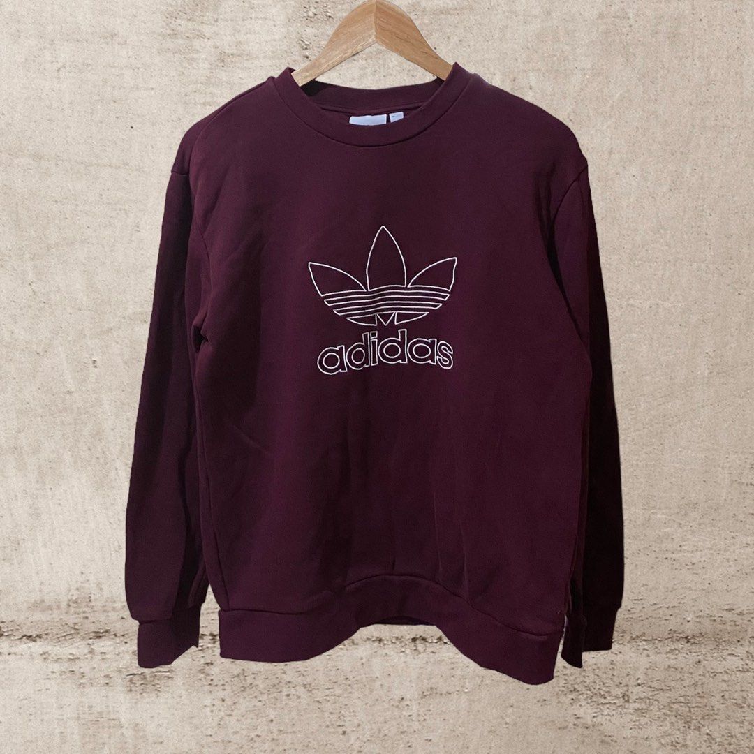 Adidas Originals Outline Crew Men s Fashion Tops Sets Tshirts Polo Shirts on Carousell