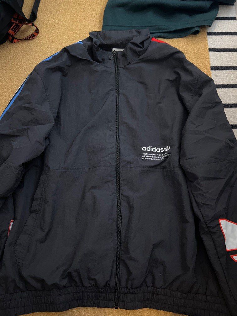 Adidas parachute jacket deals