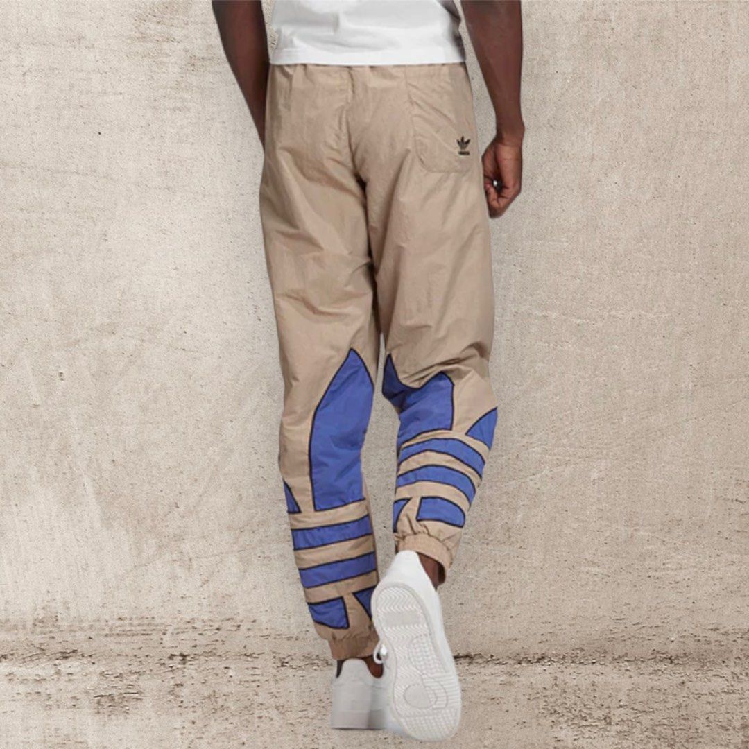 Big trefoil colorblock woven track 2025 pants