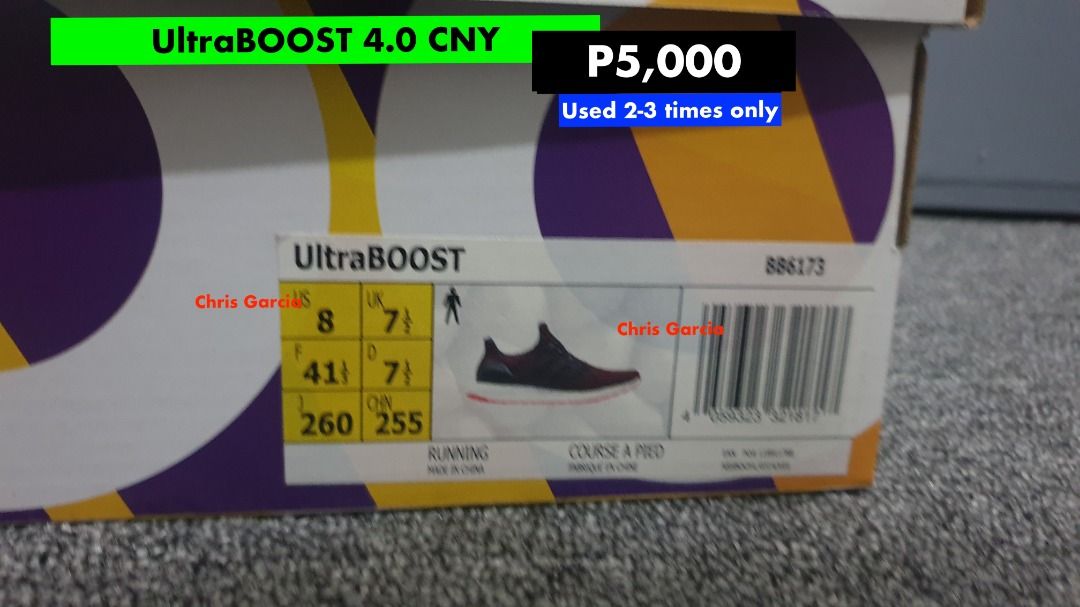 Adidas Ultra Boost 4.0 Cny, Men'S Fashion, Footwear, Sneakers On Carousell