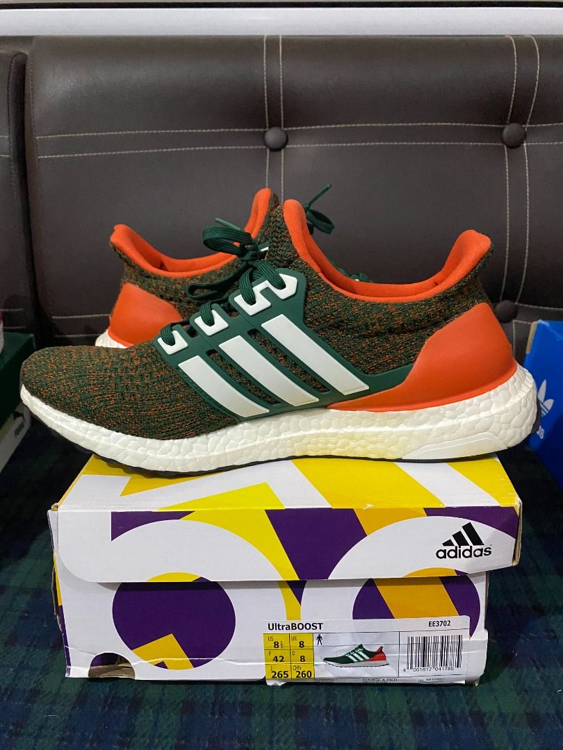 Ultra boost hotsell miami hurricanes 4.