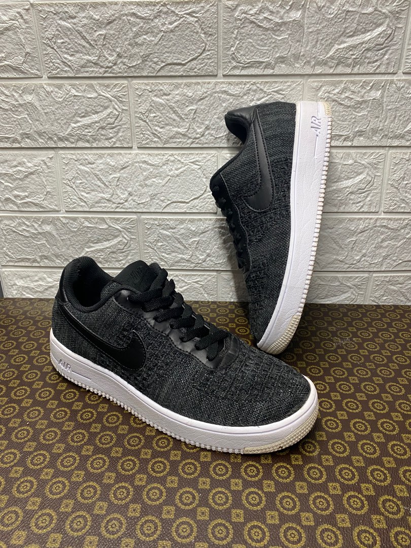 Air Force 1 Flyknit 2.0 Black White Anthracite AF1 Men s
