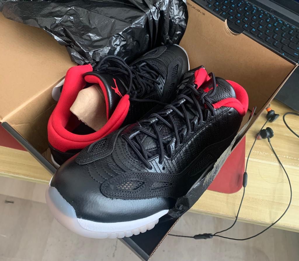 Men's air jordan 11 retro low ie basketball shoes new arrivals