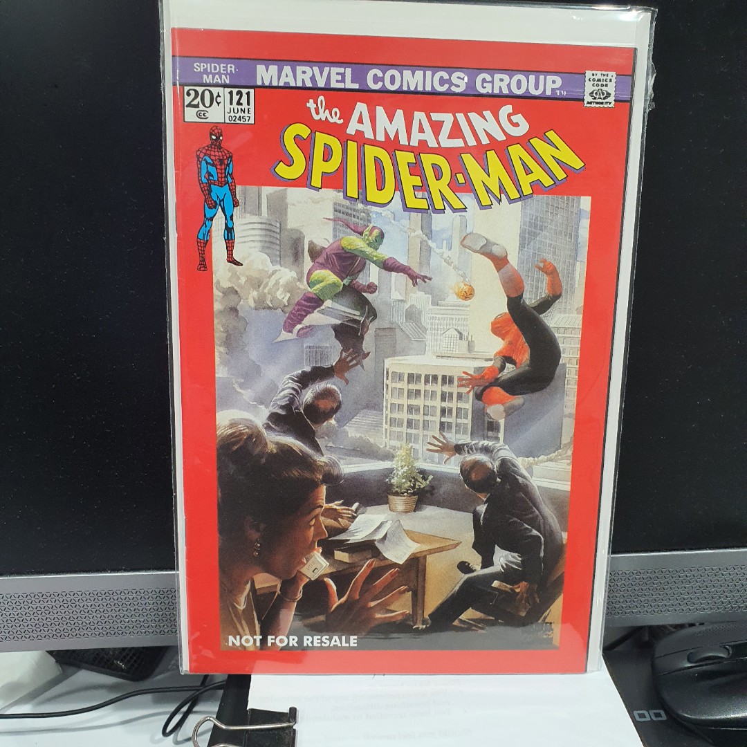 Amazing Spider-Man 121 Reprint, Hobbies & Toys, Books & Magazines, Comics &  Manga on Carousell