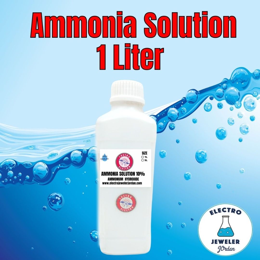 Ammonia solution 10 Cleaning, Disinfecting, Electroplating, Degreasing